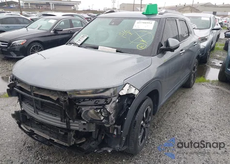 2021 Chevrolet Trailblazer Fwd Lt из США, поврежденный, VIN KL79MPS27MB091066